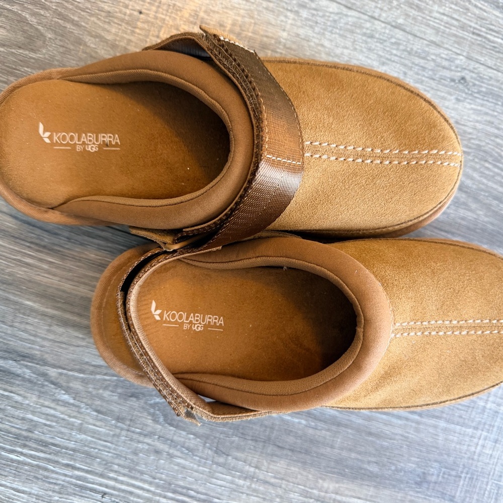 Koolaburra Brown Suede Slip-On Clog